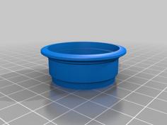 0.5 0z Reptile Feeding Bowl 3D Printer Model