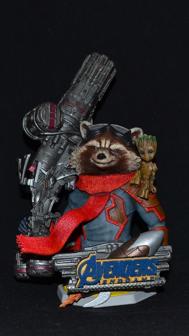 WICKED MARVEL ROCKET RACOON BUST: TESTED AND READY FOR 3D PRINTING 3D Printer Model