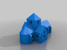 Église Romane 3D Printer Model