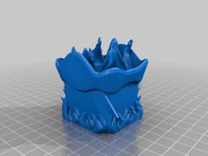 Flame Fruit 3D Printer Model