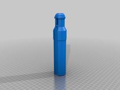 Ruger 10/22 Suppressor For Open Sights 3D Printer Model