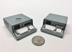 Mini IBM 5100 3D Printer Model