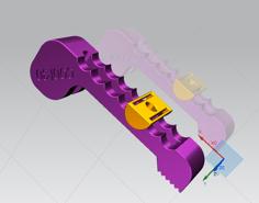 CNC Morsetto Da Tavola (d. 6mm.) – CNC Table Clamp (d. 6mm.) 3D Printer Model