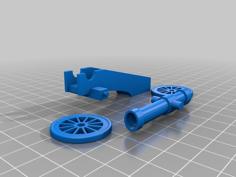 Cannon 3D Printer Model