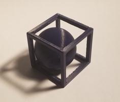 Ball In Cage 3D Printer Model