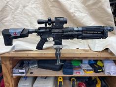 E22M4 V2 Airsoft Blaster 3D Printer Model