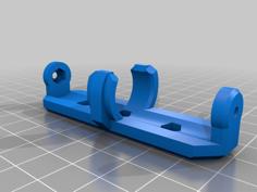 Heavy Duty Mountable 18650 Battery Holder 3D Printer Model