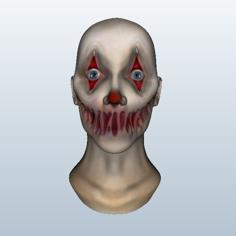 Halloween Clown 3D Printer Model