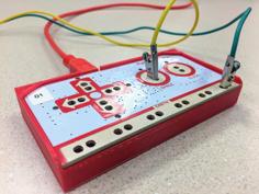 Makey Makey Thin Case 3D Printer Model