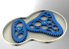 Cool Gears 3D Printer Model