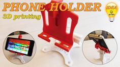 PHONE HOLDER. NEW! 3D Printer Model