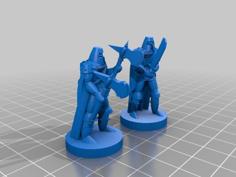 DnD Knights 3D Printer Model