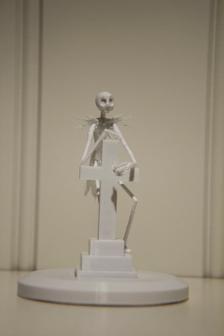 Jack Skellington With Tombstone 3D Printer Model