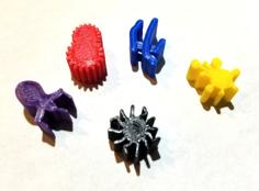 Disease Markers For Pandemic 3D Printer Model