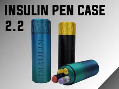 [DIA] Insulin Pen Case 2.2 (more Versions) 3D Printer Model