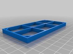 Cosmetic Utensils Organizer 3D Printer Model