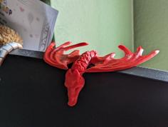 Articulated Red Dragon 3D Printer Model