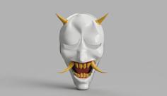 Hannya Mask Rurouni Kenshin (Ninja) 3D Printer Model