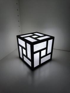 Japanese Style Light Box (easy To Assemble) Remix 3D Printer Model