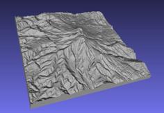 Mount Ontake – Japan 3D Printer Model