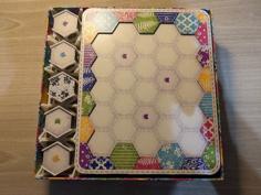 Calico Boardgame Insert / Organizer 3D Printer Model