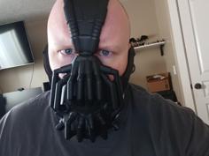 Bane Mask For Large Heads 3D Printer Model