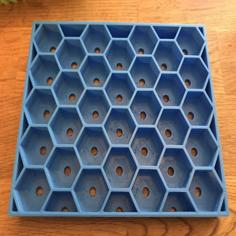 Succulent Propagation Tray (Hex) 3D Printer Model