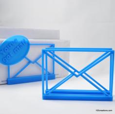 Mail/Envelope Holder 3D Printer Model