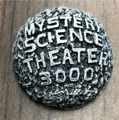 Mystery Science Theater 3000 (MST3K) Moon Logo. 3D Printer Model