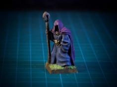 Hooded Stranger 28mm (No Supports, FDM) 3D Printer Model