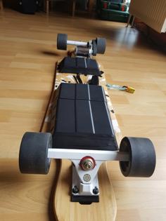 Electric Skateboard Battery Cover V2 3D Printer Model