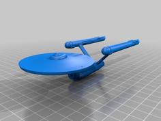 Star Trek Enterprise NCC-1701 1:2000 3D Printer Model