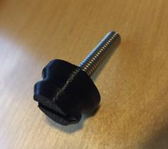 Smart Fortwo Center Console M6 Screw With Standard M6x30 Bolt 3D Printer Model