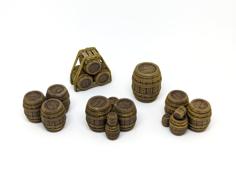 Barrels For Frosthaven 3D Printer Model