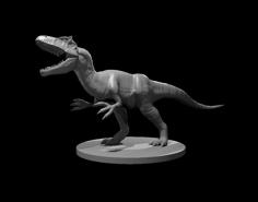 Allosaurus Updated 3D Printer Model