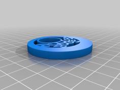 Simple Earring 3D Printer Model