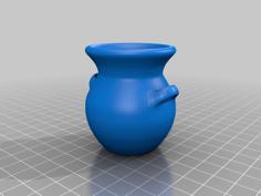 Mini Flower Pot 3D Printer Model