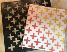 Stencil – Crosses! 3D Printer Model