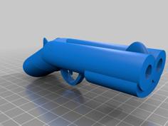 Sawn Off Shotgun 3D Printer Model