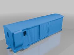 L&B 8 Ton Goods Brake Van 3D Printer Model