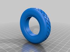 Example Plane Tyre 3D Printer Model