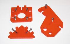 Printable Prusa I3 Frame Parts For Laser-cut (6mm) Frames 3D Printer Model