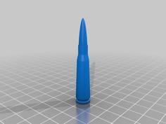 5,45x39mm Bullet 3D Printer Model