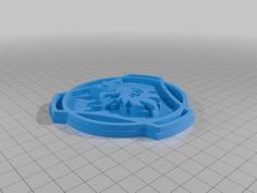 Scania Sign 3D Printer Model