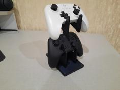 Universal Gamepad Stand 3D Printer Model