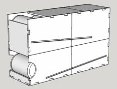 FIFO Rolling Can Pantry Organizer 3D Printer Model