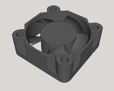 30mm Fan Model 3D Printer Model