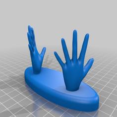 Hands Pen Holder 3D Printer Model