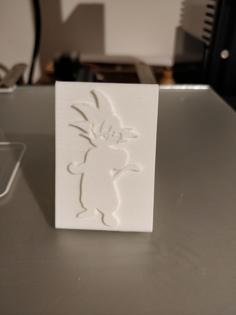 Young Goku Phone Stand 3D Printer Model