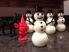 Super Snowman 3D Printer Model